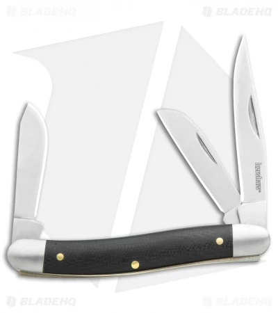 Kershaw Brandywine Slip Joint Knife Black G-10 (2.6" Satin) 4382