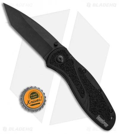 Kershaw Blur Tanto Assisted Opening Knife Black (3.375" Black) 1670TBDZ - Image 4