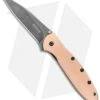 Kershaw Leek Assisted Opening Knife Copper (3" Black SW) 1660CUBW