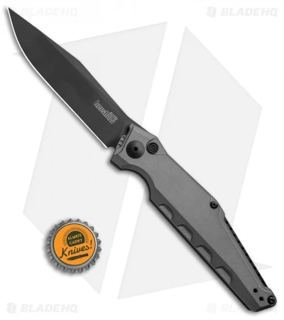 Kershaw Galyean Launch 7 Automatic Knife Gray (3.75" Black) 7900GRYBLK - Image 4