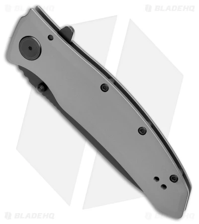 Kershaw Grid Assisted Opening Flipper Knife (3.75" Black) 2200 - Image 2