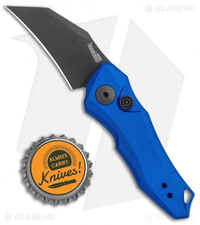 Kershaw Launch 10 Automatic Knife Blue (1.9" Stonewash) 7350BLUBLK - Image 4
