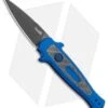 Kershaw Launch 12 Mini Stiletto Automatic Knife Blue/CF (2.5" Black) 7125BLUBLK