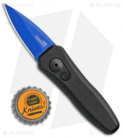 Kershaw Launch 4 CA Legal Automatic Knife Black (1.9" Blue) BHQ Exclusive - Image 4