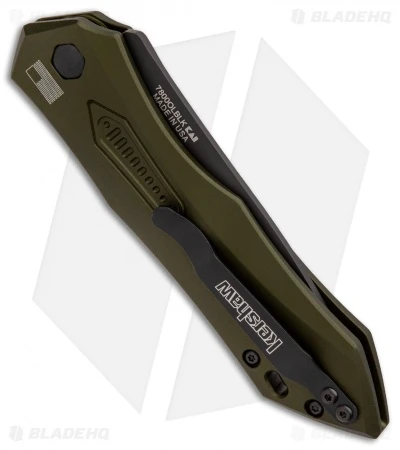Kershaw Launch 6 Automatic Knife OD Green (3.75" Black) 7800OLBLK - Image 2