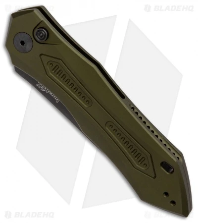 Kershaw Launch 6 Automatic Knife OD Green (3.75" Black) 7800OLBLK - Image 3