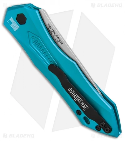 Kershaw Launch 6 Automatic Knife Teal (3.75" Stonewash) 7800TEALSW - Image 2