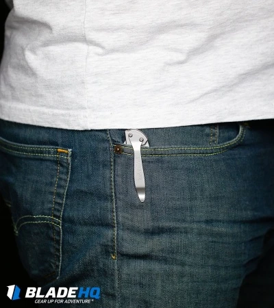 Kershaw Leek Assisted Opening Knife Brown (3" Black) Elmax 1660SWBRN - Image 4