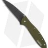 Kershaw Leek Assisted Opening Knife OD Green (3" Black ) 1660OLBLK