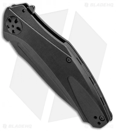 Kershaw Natrix XL Sub-Frame Lock Knife Black G-10 (3.75" Black) 7008BLK - Image 2