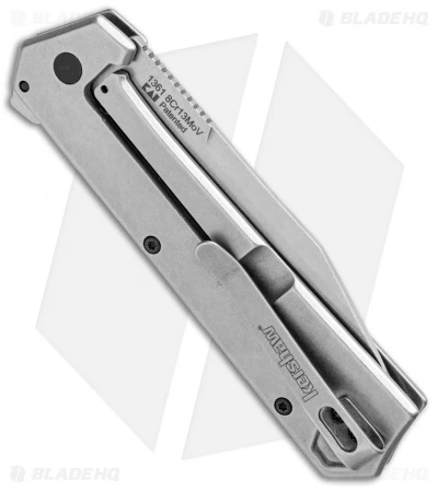 Kershaw Passage Assisted Opening Knife Stainless Steel (3.5" Stonewash) - Image 3