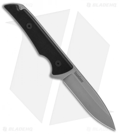 Kershaw Premium Skyline Fixed Blade Knife Black G-10 (3.1" S30V Stonewash) - Image 2