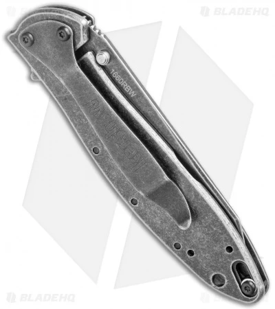 Kershaw Random Leek Reverse Tanto Assisted Opening Knife (3" Black SW) - Image 3