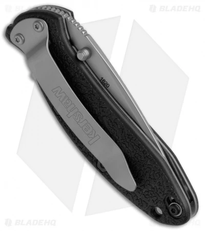 Kershaw Scallion Assisted Opening Knife Black GRN (2.25" Bead Blast) 1620 - Image 3