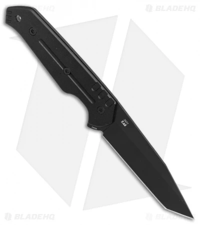 Kershaw Tone Fixed Blade Knife Black G-10 (3.75" Black) 3431X - Image 2