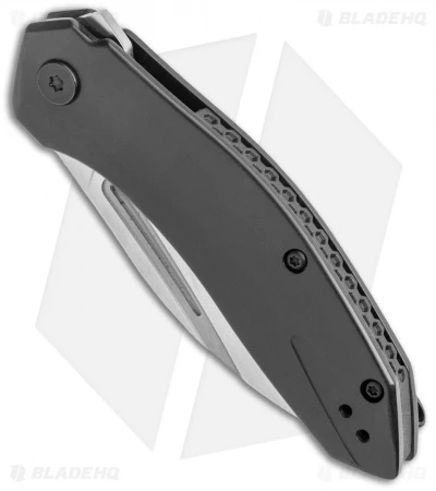 Kershaw Turismo Assisted Opening Knife Black Stainless Steel (2.9" Satin) 5505 - Image 2