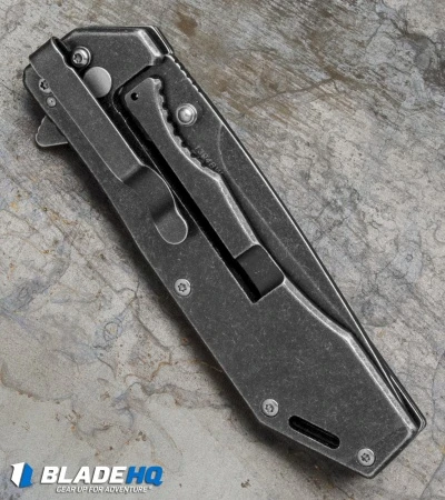 Kershaw 1304BW Assisted Opening Frame Lock Knife (3.25 Black SW) - Image 3