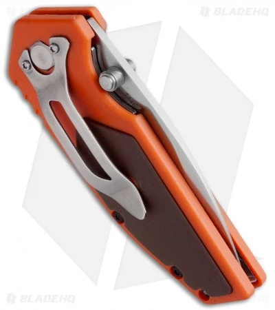 Kershaw Buck Commander Half-Ton Knife Orange/Brown (2.5" Satin) 1445ORBC - Image 2