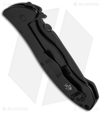 Kershaw Emerson CQC-9K Liner Lock Knife Black G-10 (3.5" Black) 6045BLK - Image 3