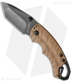 Kershaw Shuffle II Tanto Liner Lock Knife Tan (2.25" BlackWash) 8750TTANBW